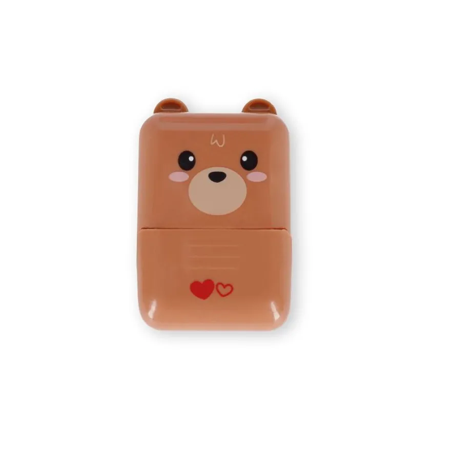 Legami - Tampon Rouleau Decoratif Teddy Bear Brown