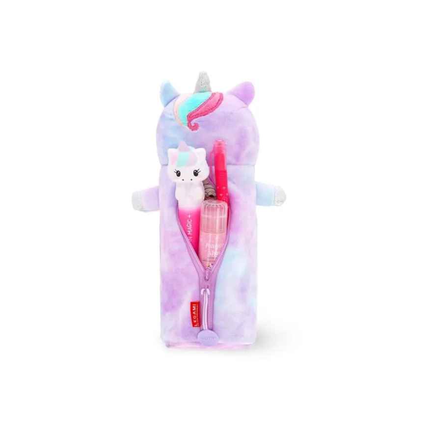 LEGAMI - Trousse - super doux - polyester, tissu peluche - Licorne