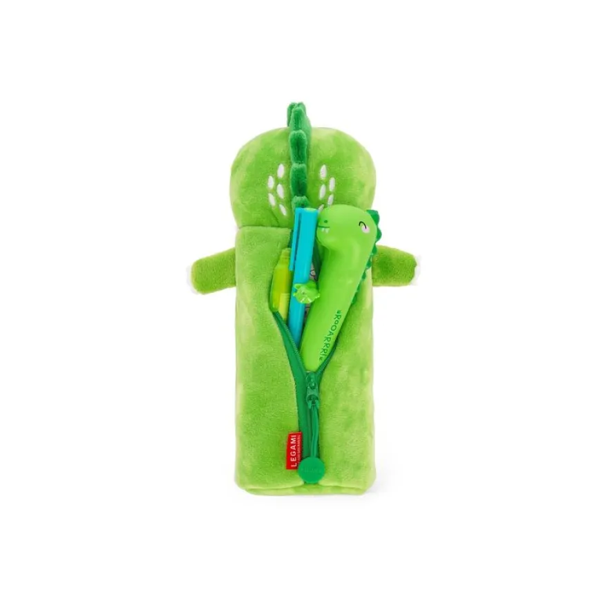 LEGAMI - Trousse - super doux - polyester, tissu peluche - Dino
