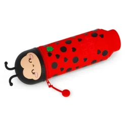 Legami – Trousse 2‑en‑1 Ladybug Get Lucky Coccinelle