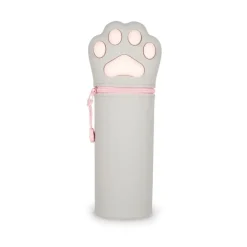 Legami - Trousse en silicone souple 2-en-1 Kawaii Kitty