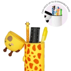 Legami - Trousse silicone 2 en 1 giraffe