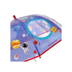 LEGAMI Dancin' in the Rain Space - Parapluie - 4 ans et plus - transparent, coloré
