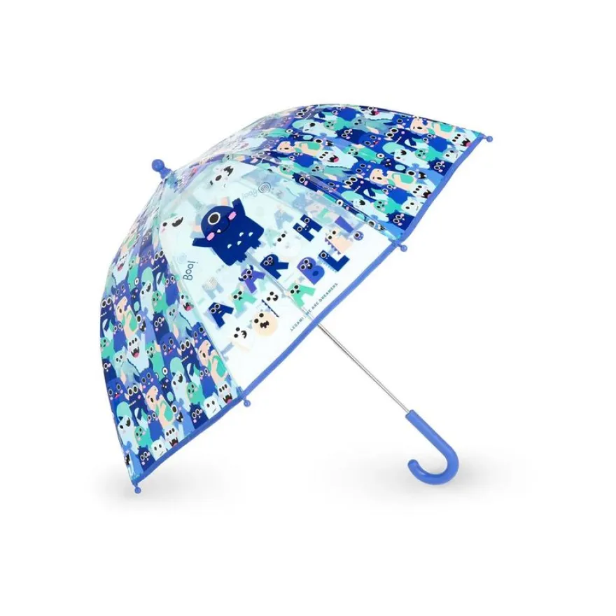 LEGAMI Dancin' in the Rain Monster - Parapluie - 4 ans et plus - transparent, coloré