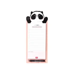 Legami Don't Forget - Bloc-notes magnétique - 11 x 28 cm - 60 feuilles - panda