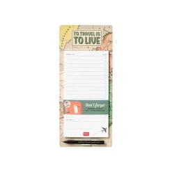 Legami Don't Forget - Bloc-notes magnétique - 11 x 28 cm - 60 feuilles - travel