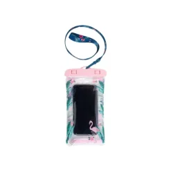 Legami Good Vibes Summer Collection - Etui de protection étanche pour téléphone portable - flamant rose