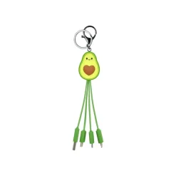 Legami Link Up - Câble adaptateur pour chargement - Lightning / USB - 8 cm - avocat