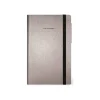 Legami Metallic Collection - Carnet de notes - 13 x 21 cm - ligné - 192 pages - diamant gris