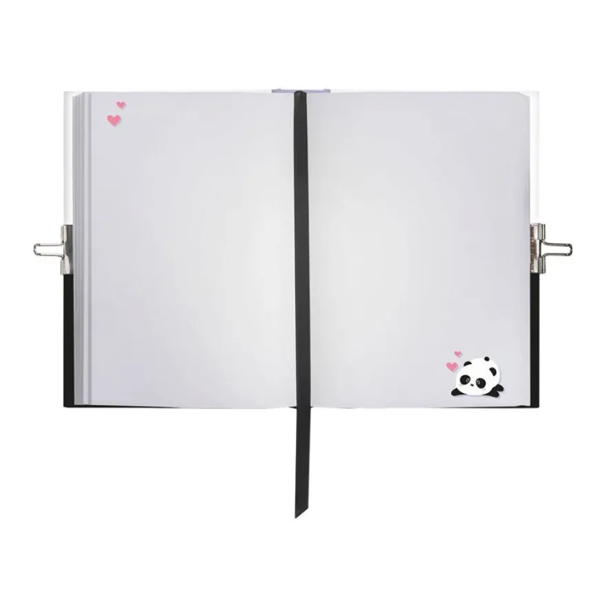 Legami My secret diary - Journal intime panda avec cadenas