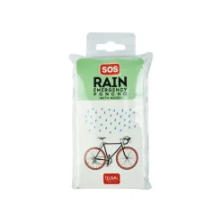 Legami Sos Rain - Poncho de pluie jetable - imperméable - plastique