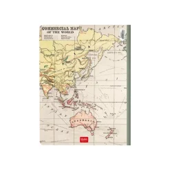 LEGAMI Travel Large B5 - Cahier de notes - relié - 185 x 248 mm - 40 feuilles / 80 pages - blanc - ligné