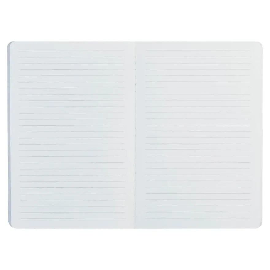 LEGAMI Travel moyenne A5 - Cahier de notes - relié - 142 x 210 mm - 40 feuilles / 80 pages - blanc - ligné