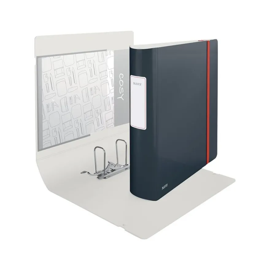 Leitz 180° Active Cozy - Classeur à levier - Dos 80 mm - A4 - gris