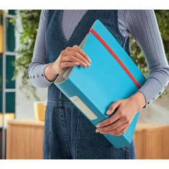 Leitz 180° Active Cozy - Classeur à levier - Dos 50 mm - A4 - bleu