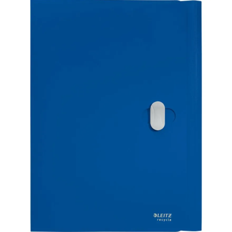 Leitz - chemise à 3 rabats - A4 - pour 150 feuilles - bleu