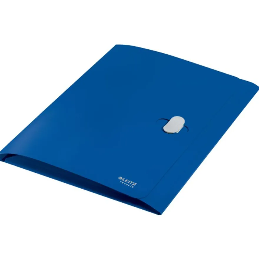 Leitz - chemise à 3 rabats - A4 - pour 150 feuilles - bleu