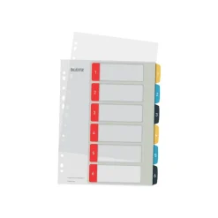 Leitz Cosy - Intercalaire 6 positions - couleurs assorties