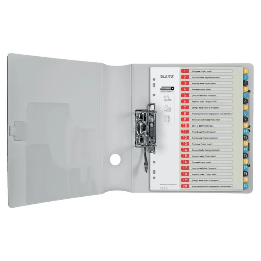 Leitz Cosy - Intercalaire 20 positions - couleurs assorties