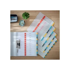 Leitz Cosy - Intercalaire 12 positions - couleurs assorties