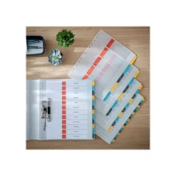 Leitz Cosy - Intercalaire 12 positions - couleurs assorties