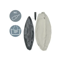 Leitz Ergo - Ballon d'assise ergonomique - Diamètre 55cm - Gris clair