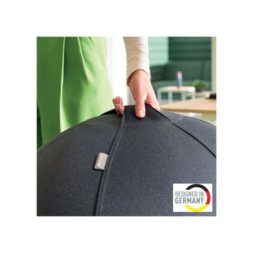 Leitz Ergo - Ballon d'assise ergonomique - Diamètre 75cm - Gris foncé