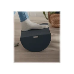 Leitz Ergo – Repose-pieds ergonomique – Soulage le dos et améliore la circulation – Gris