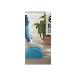 Leitz Ergo – Repose-pieds ergonomique – Soulage le dos et améliore la circulation – Bleu