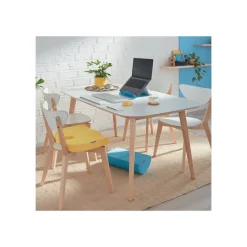 Leitz Ergo – Repose-pieds ergonomique – Soulage le dos et améliore la circulation – Bleu