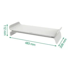 Leitz Ergo - Support ajustable pour écran - Gris