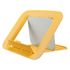 Leitz Ergo – Support pour ordinateur portable jusqu'à 17" – Réglable et ergonomique – Jaune