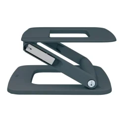 Leitz Ergo - Support pour ordinateur portable - adjustable, multi-angle, aluminum - 13" - 15" - Gris foncé