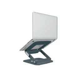 Leitz Ergo - Support pour ordinateur portable - adjustable, multi-angle, aluminum - 13" - 15" - Gris foncé