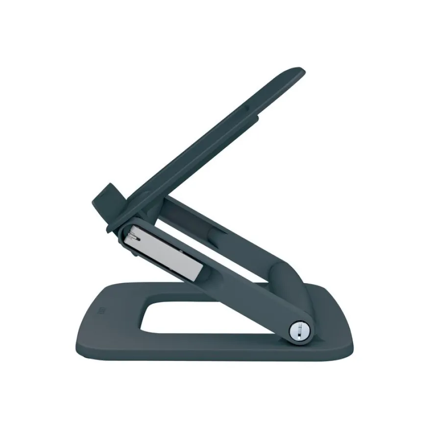 Leitz Ergo - Support pour ordinateur portable - adjustable, multi-angle, aluminum - 13" - 15" - Gris foncé