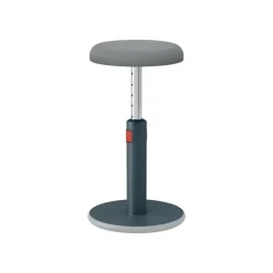 Leitz Ergo - Tabouret ergonomique assis/debout - hauteur réglable jusqu'à 79 cm - Gris