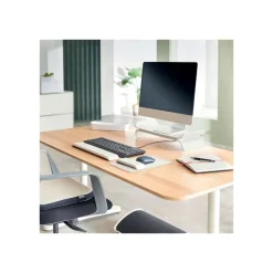 Leitz Ergo - Tapis de souris avec repose-poignet - adjustable - Gris