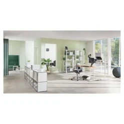 Leitz Ergo - Tapis de souris avec repose-poignet - adjustable - Gris foncé