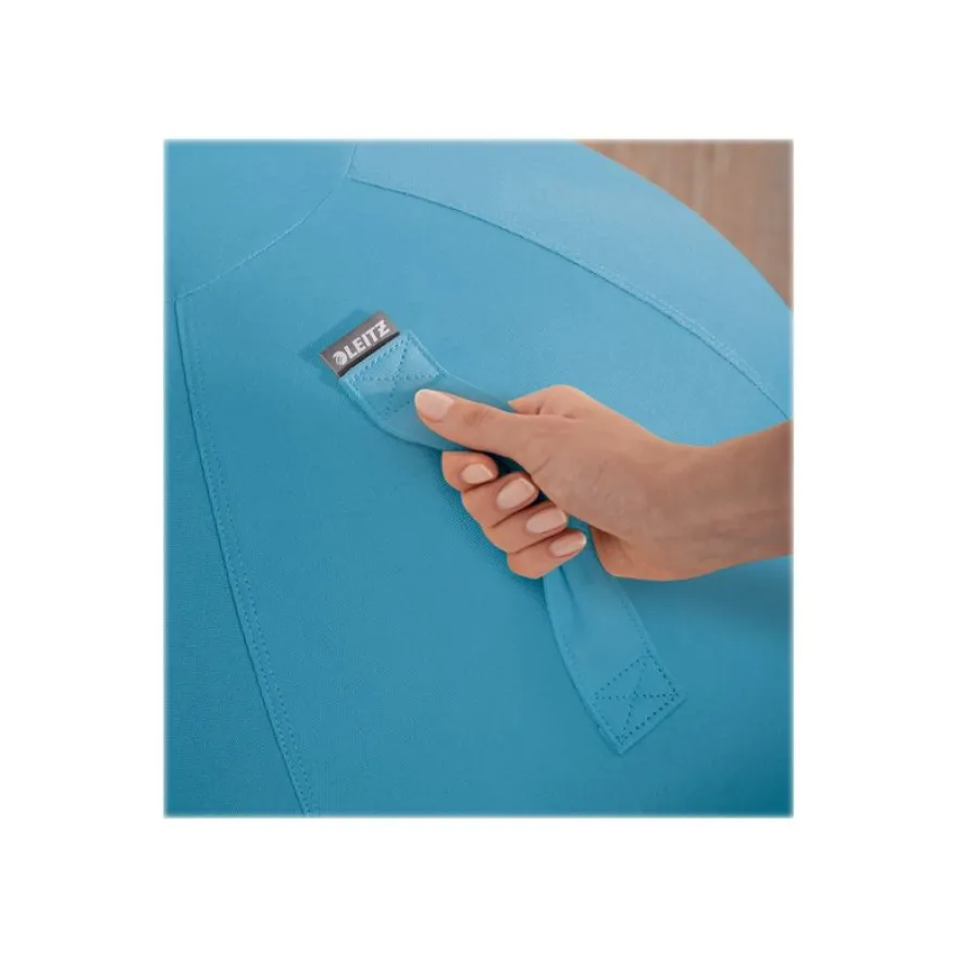 Leitz Ergo Cosy Active - Ballon d'assise ergonomique - améliore la posture - diamètre 65 cm - bleu