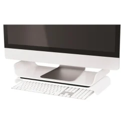 Leitz Ergo WOW - support écran - blanc et noir