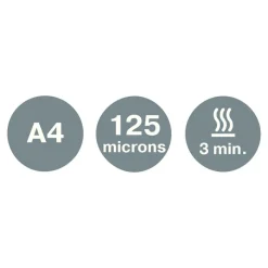 Leitz Ilam Home Office A4 - Plastifieuse A4 - de 80 à 125 microns