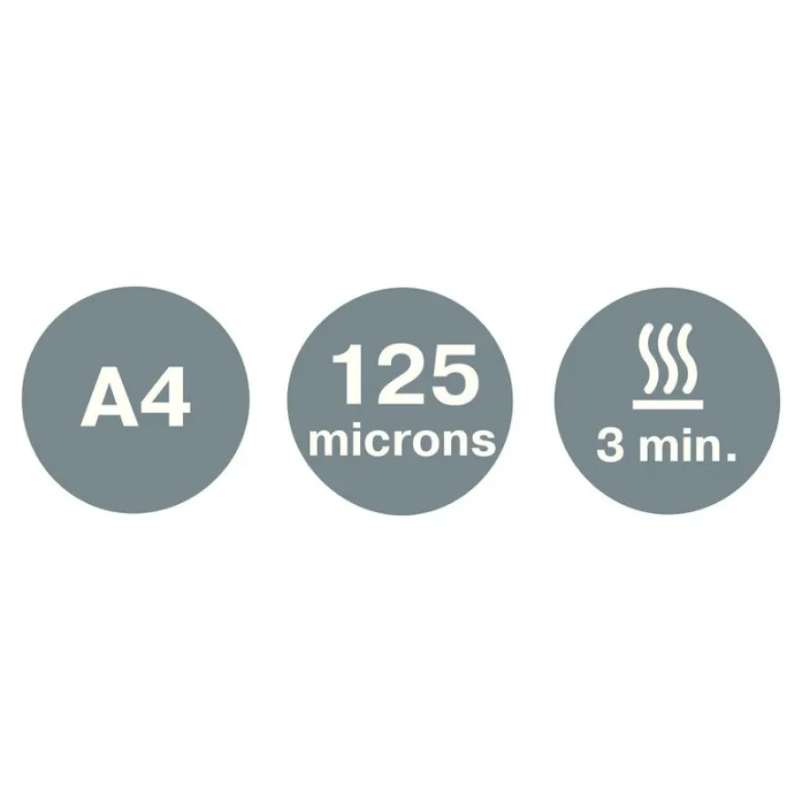 Leitz Ilam Home Office A4 - Plastifieuse A4 - de 80 à 125 microns