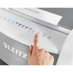Leitz IQ AutoFeed Office 300 P4 - destructeur de documents coupe croisée - 300 feuilles - Corbeille 60 litres