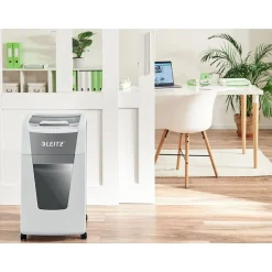 Leitz IQ AutoFeed Office 300 P4 - destructeur de documents coupe croisée - 300 feuilles - Corbeille 60 litres