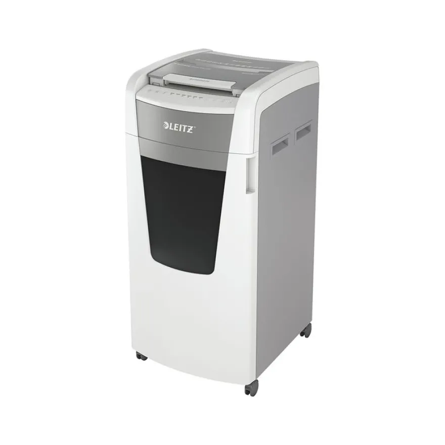 Leitz IQ AutoFeed Office Pro 600 P4 - destructeur de documents coupe croisée - 600 feuilles - Corbeille 110 litres