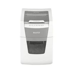 Leitz IQ AutoFeed Small Office 100 P4 - destructeur de documents coupe croisée - 100 feuilles - Corbeille 34 litres