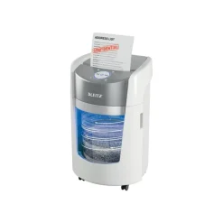 Leitz IQ OptiMax Small Office 350 - Destructeur de documents Micro-coupe - 8 feuilles - Corbeille 22 litres