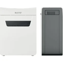 Leitz IQ Protect 8X - destructeur de documents coupe croisée microparticules -8 feuilles - Corbeille 14 litres