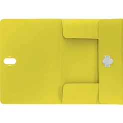 Leitz Recycle - Chemise à 3 rabats - A4 - pour 250 feuilles - jaune