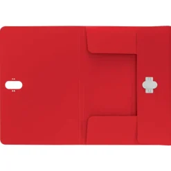 Leitz Recycle - chemise à 3 rabats - A4 - pour 150 feuilles - rouge